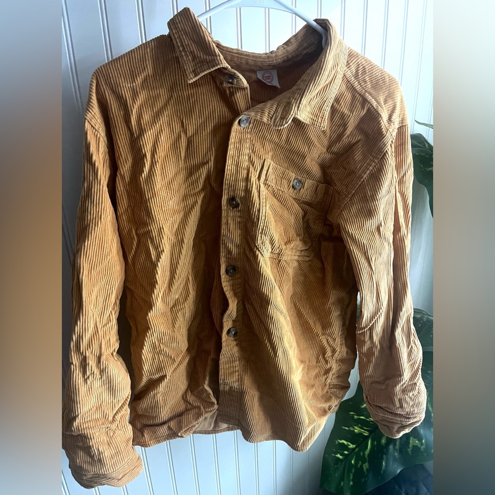 Boys XXL corduroy button up